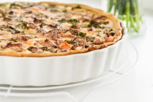 Mangold-Lachs-Tarte