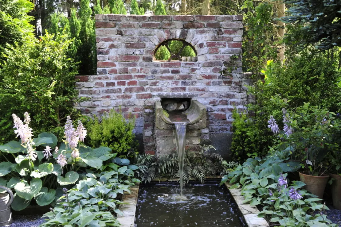 Steinmauer Garten Foto: © GartenFlora/Christian Gehler