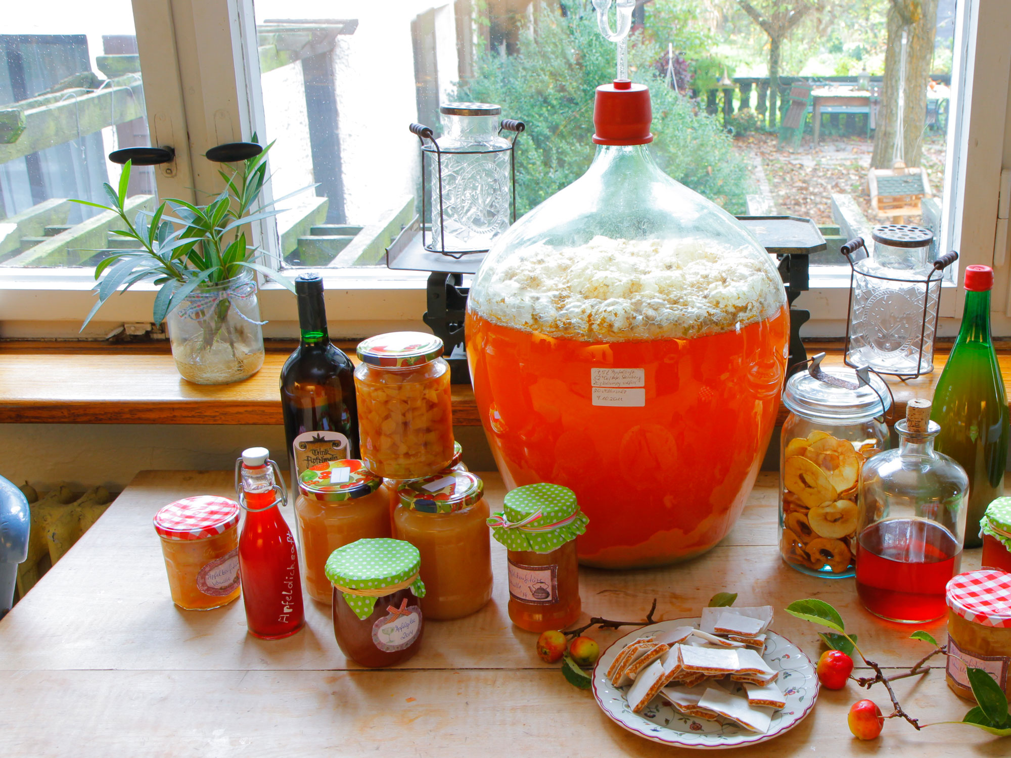 Apfelwein selber machen Von Apfelsaft zu Wein GartenFlora