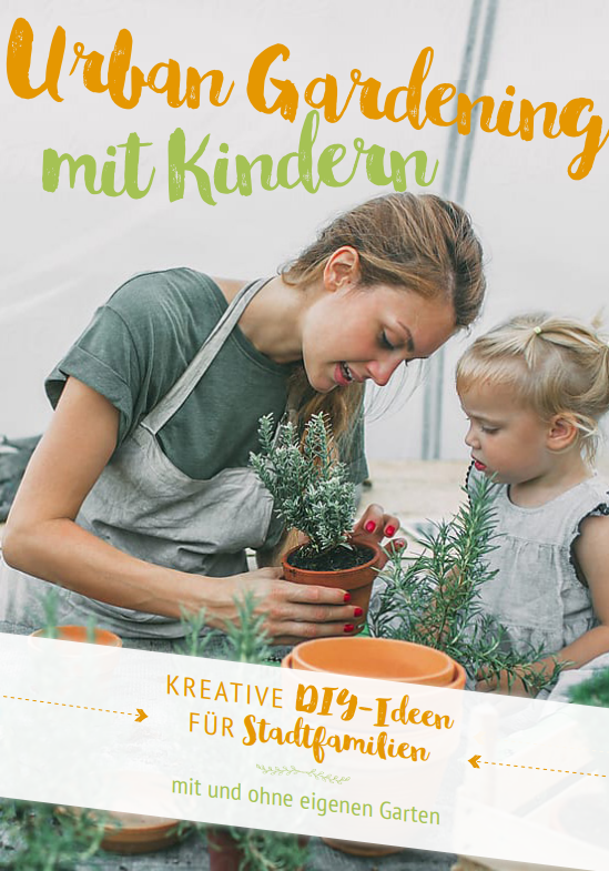 Titelbild des E-Books über Urban Gardening mit Kindern