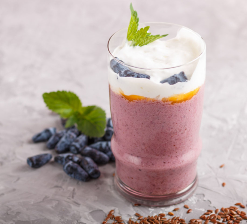 Honigbeere-Smoothie