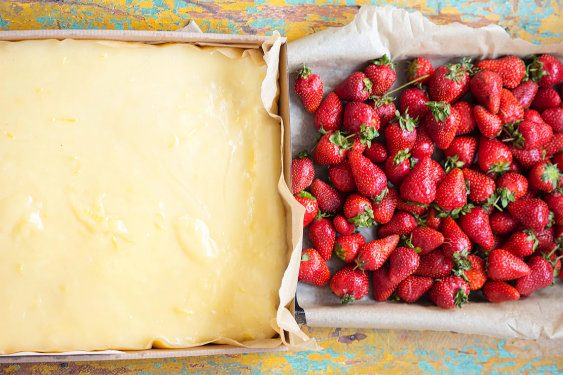 Erdbeerkuchen Foto: AdobeStock_Bart