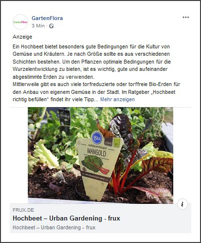 GartenFlora Sponsored Posts