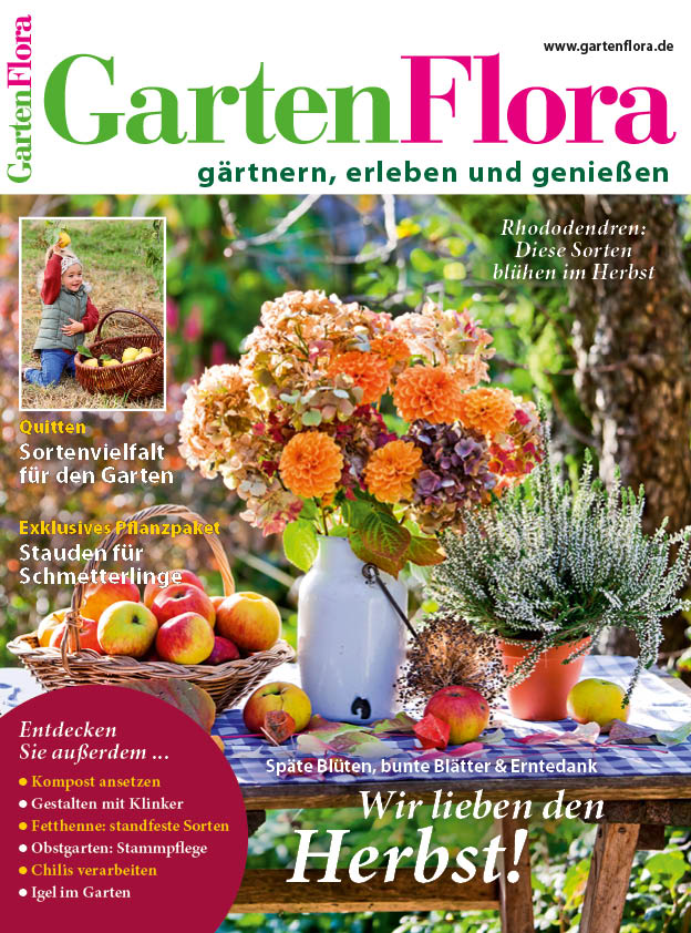 Heft-Cover der GartenFlora-Ausgabe Oktober 2022