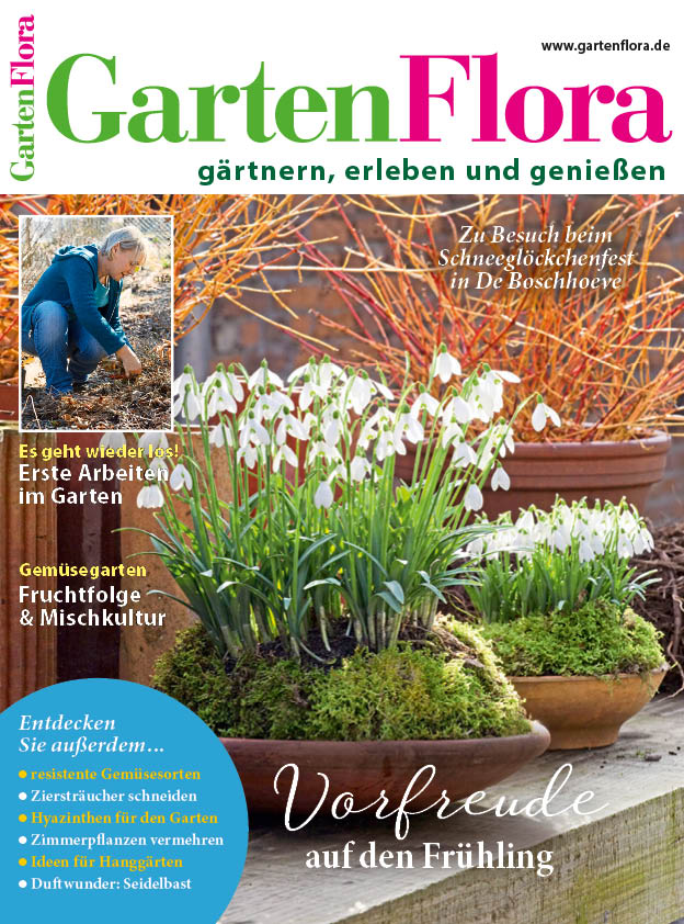 Cover der GartenFlora-Ausgabe 2/23